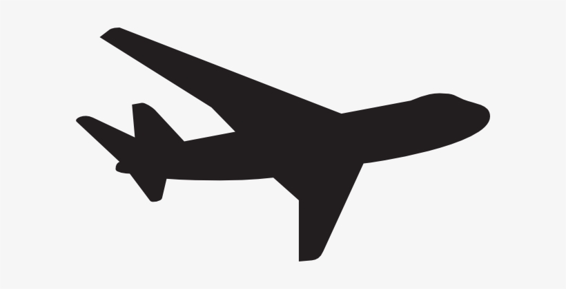 In Air France Mag - Airplane Silhouette Png, transparent png download