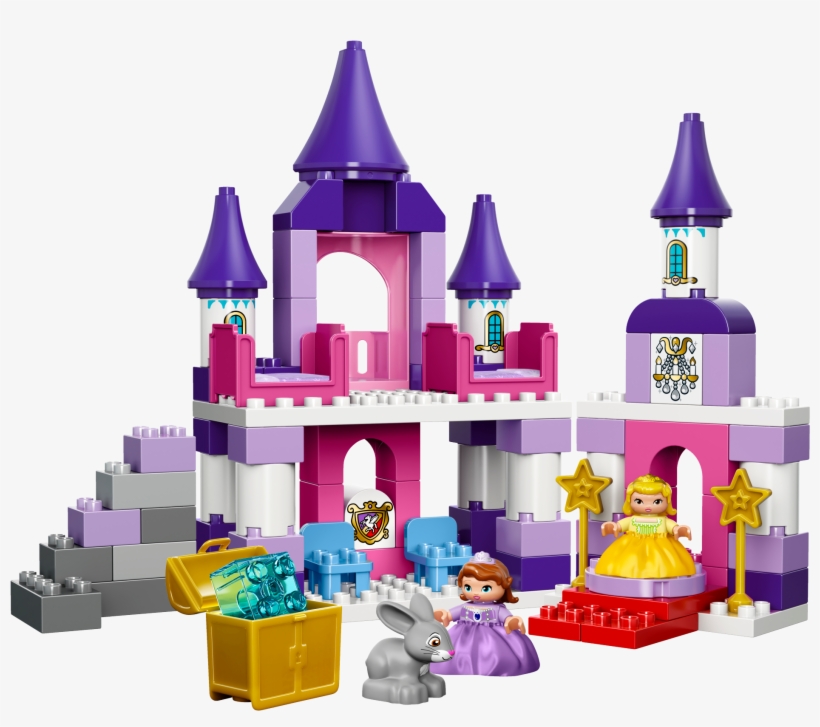 Search Results Lego Shop Sofia The First - Lego: Duplo: Sofia The First Royal Castle (10595), transparent png download