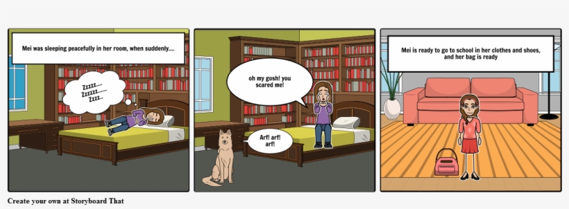 Mei And Her Life - Cartoon, transparent png download