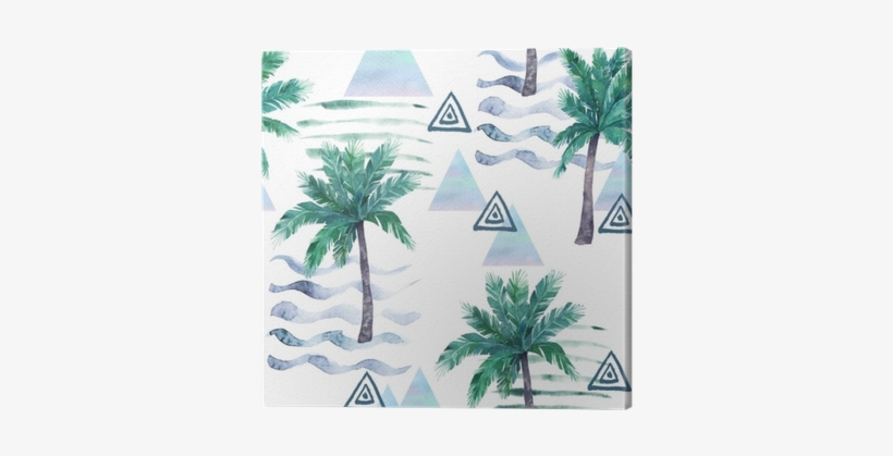 Watercolor Seamless Pattern - Arembepe, transparent png download