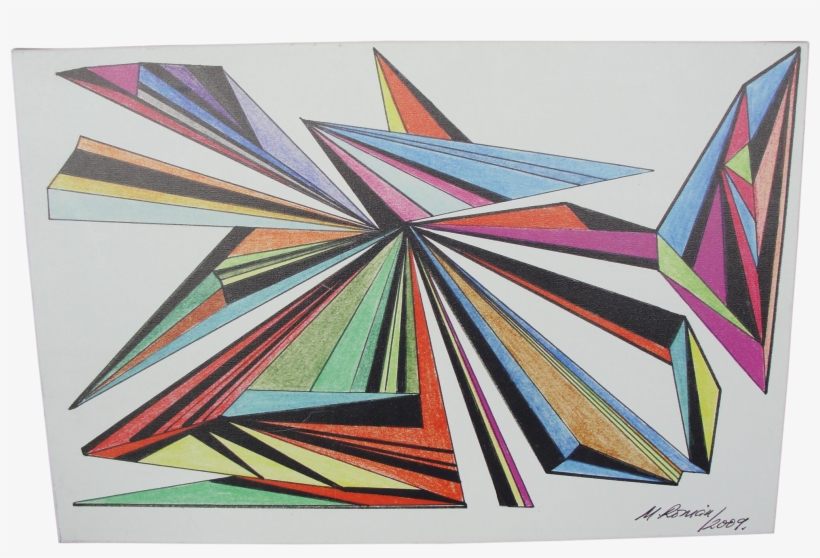 Jpg Freeuse Library M Roman Abstract Expressionist - Oliver Gal 'architecta' Canvas Art (15x10), transparent png download