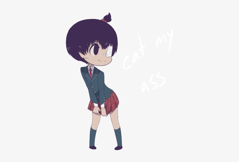 Kaneki Bb In A Skirt - Cartoon, transparent png download