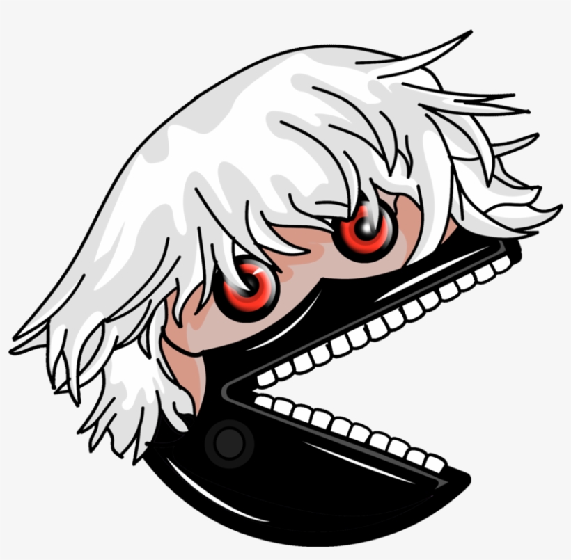 Kaneki Pacman - Pacman Kaneki, transparent png download