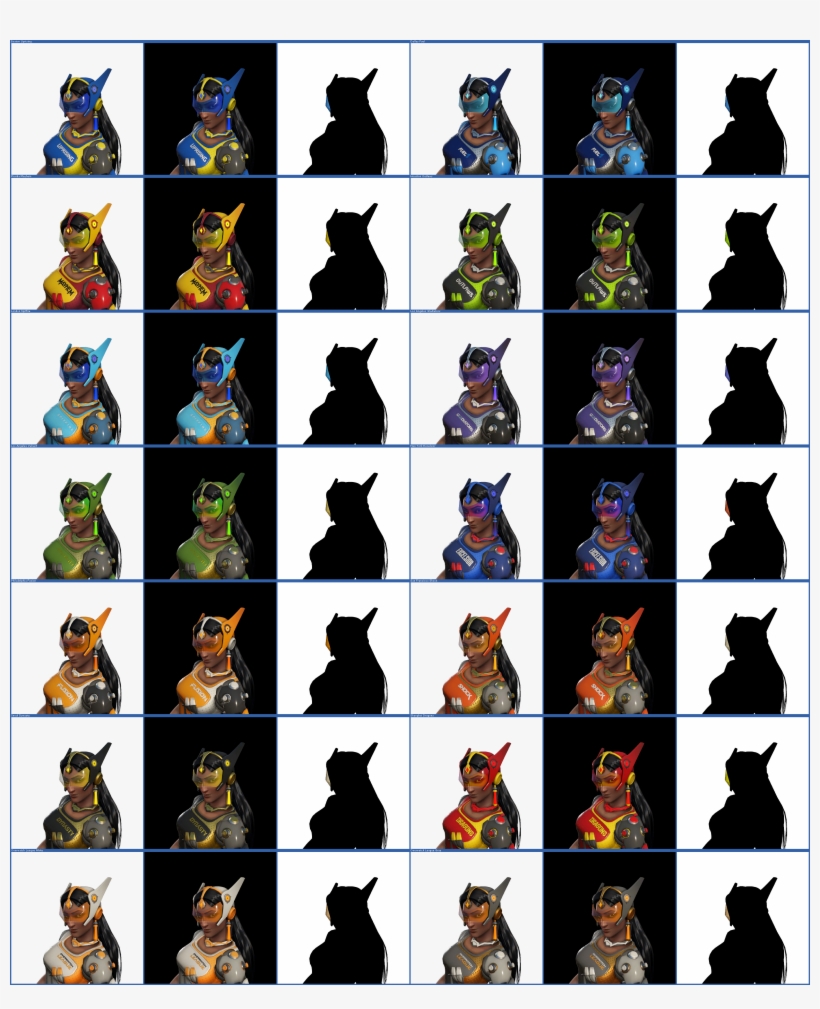 Click For Full Sized Image Symmetra - Dobermann, transparent png download