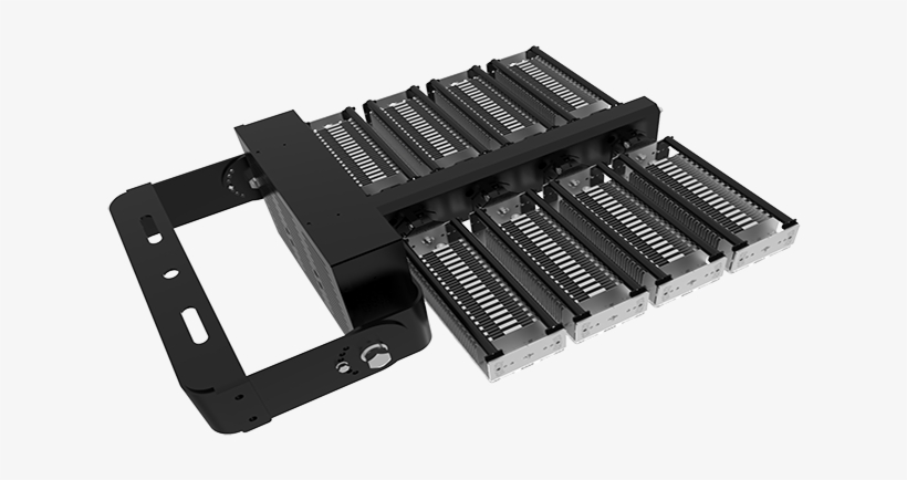 800w Led High Mast Light,rotatable Module,160lm/w,128000 - Light-emitting Diode, transparent png download