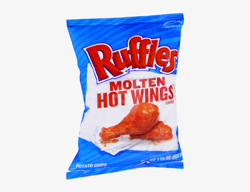 Ruffles Potato Chips, Sour Cream & Onion - 1 Oz, transparent png download