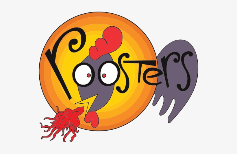 Roosters Hot Wings Logo Grand Junction Colorado - Roosters Grand Junction, transparent png download