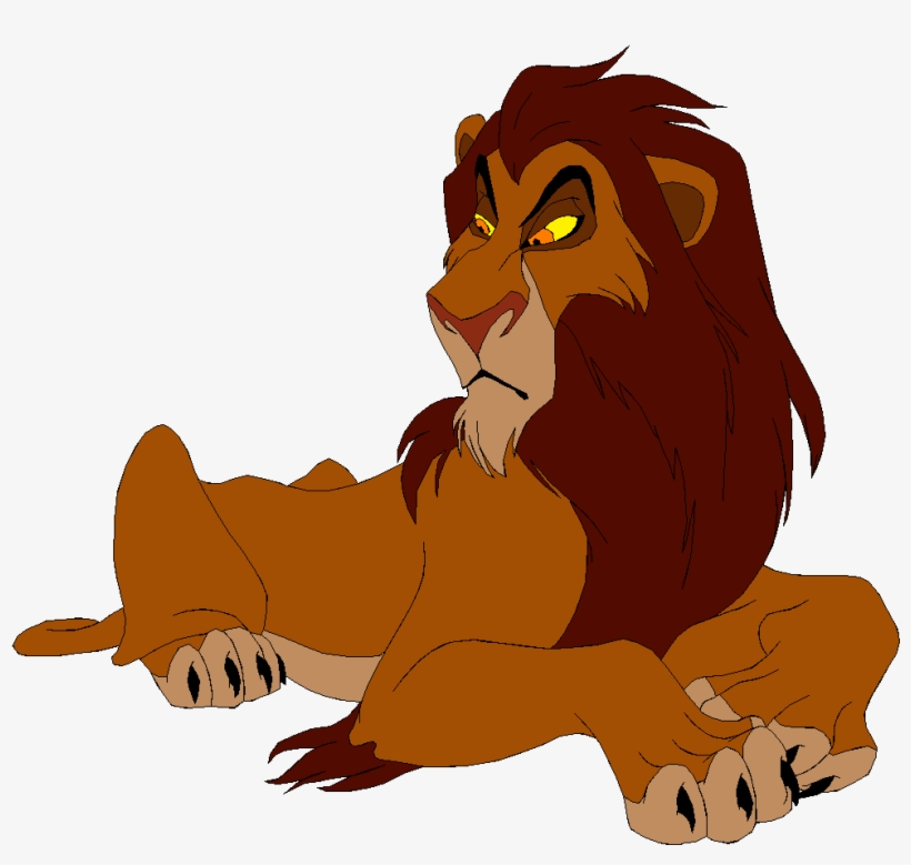 Mufasa Transparent Background - Scar Lion King Red, transparent png download