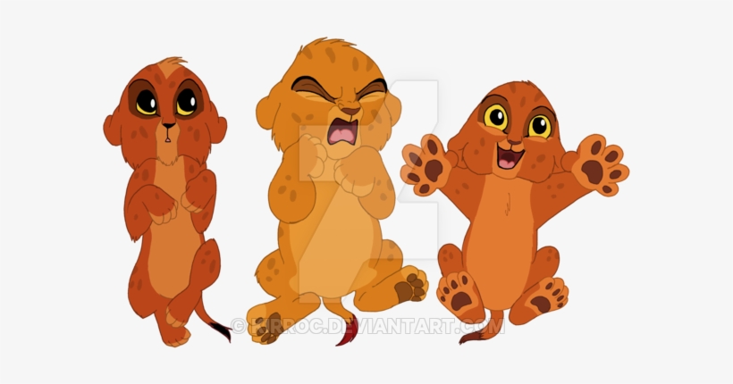 Baby Mufasa And Scar With A Version Of Their Sister, - Baby Mufasa And Scar, transparent png download