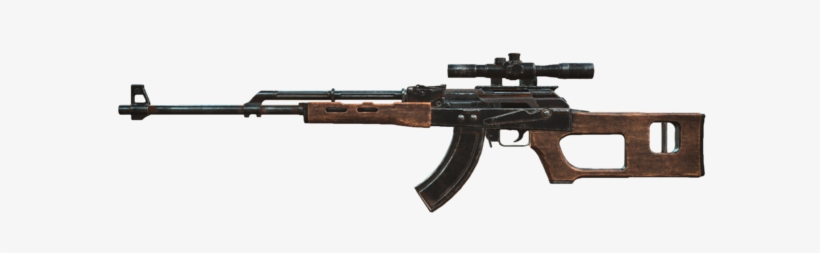 Fo4 Handmade Sniper Rifle - Rifle, transparent png download