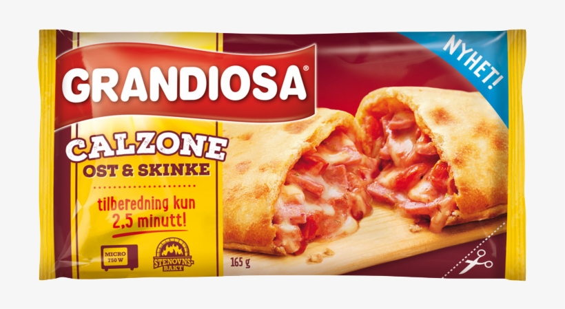 Calzone Ost Og Skinke - Grandiosa, transparent png download