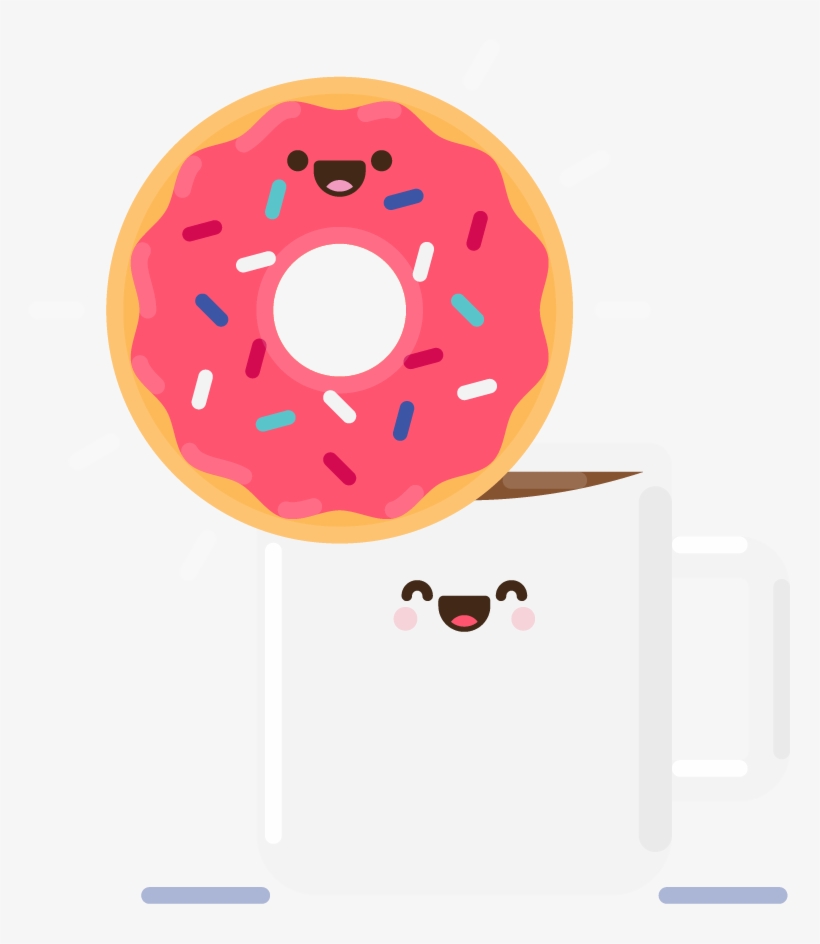 Doughnut Clip Art - وکتور شیرینی, transparent png download