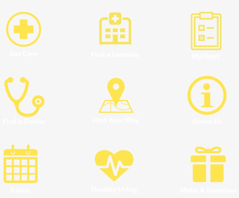 Hospital Icon Design For A Company In United States - Design, transparent png download