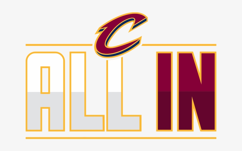 Cleveland Cavaliers Transparent Png - All In Cavs Logo, transparent png download