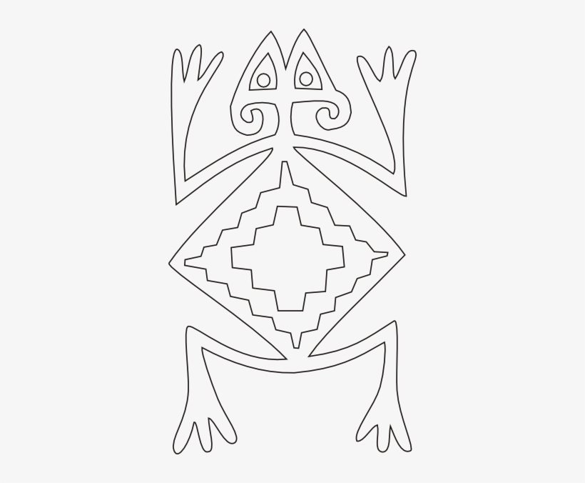Symmetry Clipart Sad Frog - Sapo Diaguita, transparent png download