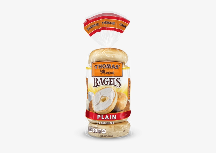 Thomas Plain Bagels Product - Bagels In A Bag, transparent png download