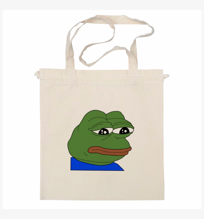 Сумка Printio Sad Frog Sad Frog Green For Girlfriend - Pepe The Frog Meme Party Funny Humor Hip Hop Comedy, transparent png download
