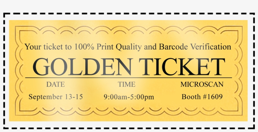 Your Golden Ticket To Label Quality - Portable Network Graphics, transparent png download
