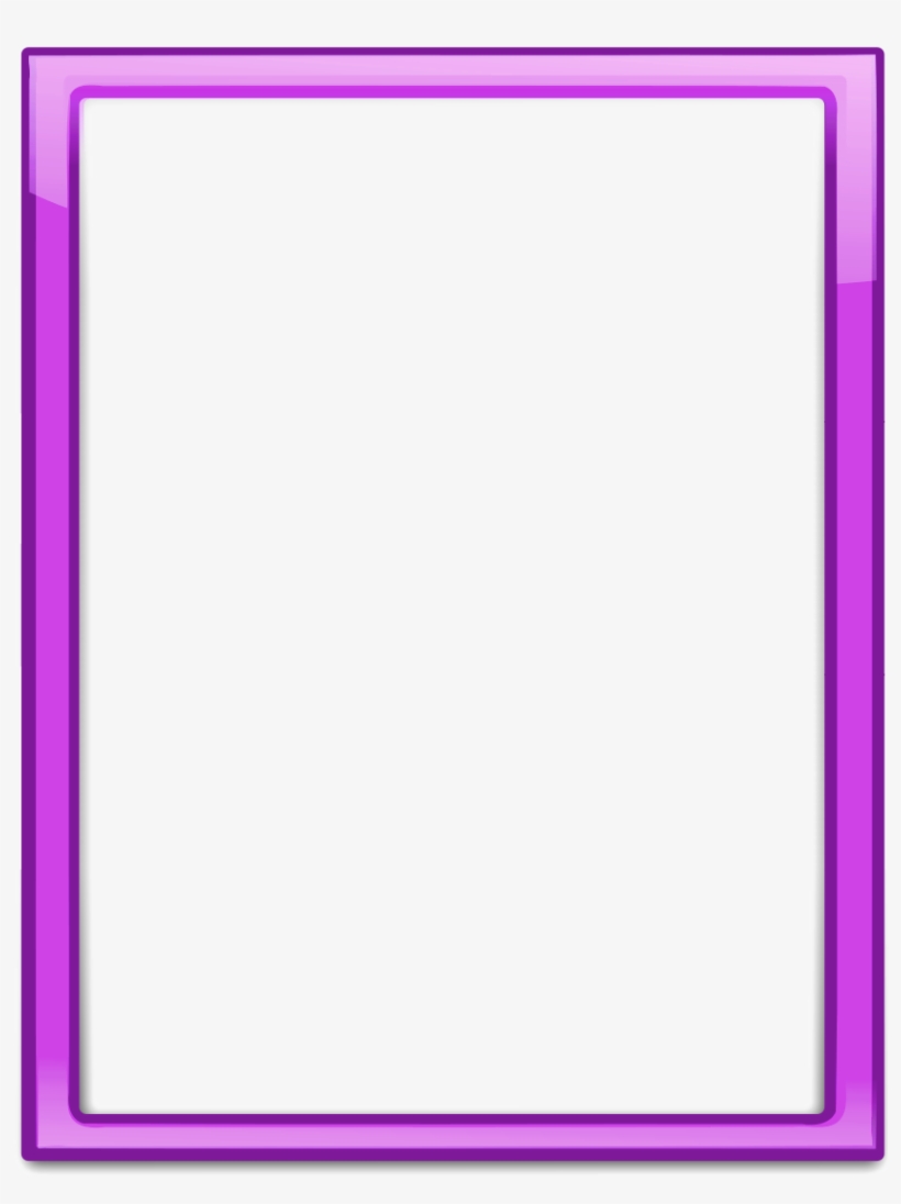 Purple Frame Png Download Image - Kitchen, transparent png download