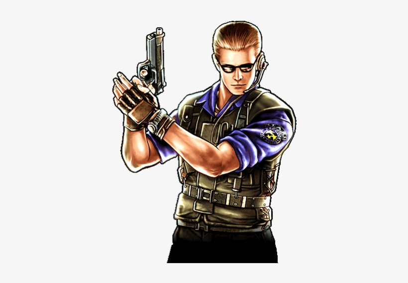 Albert Wesker, Resident Evil Game, Game Art, Videogames, - Albert Wesker Stars Png, transparent png download