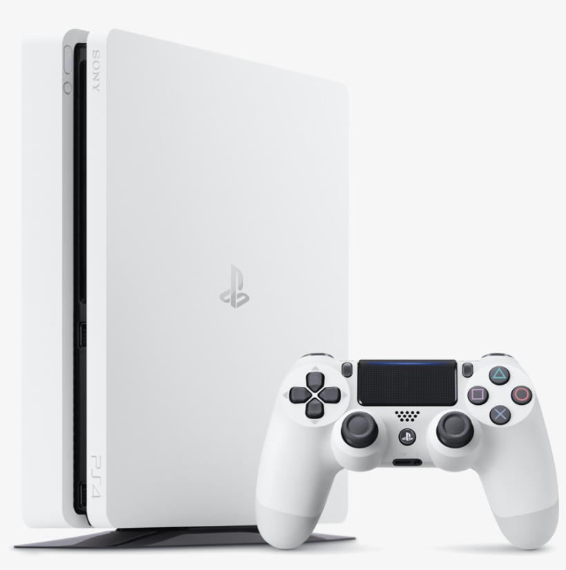 These Are The Best Resident Evil 7 Deals And Terrifyingly - Sony Entertainment Ps4 Slim White 500gb (chassis D), transparent png download