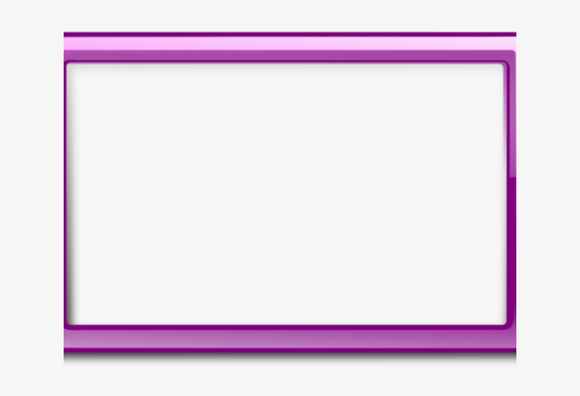 Purple Frame Cliparts - Colorfulness, transparent png download