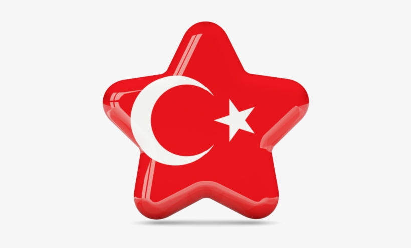 Illustration Of Flag Of Turkey - Burundi Star, transparent png download