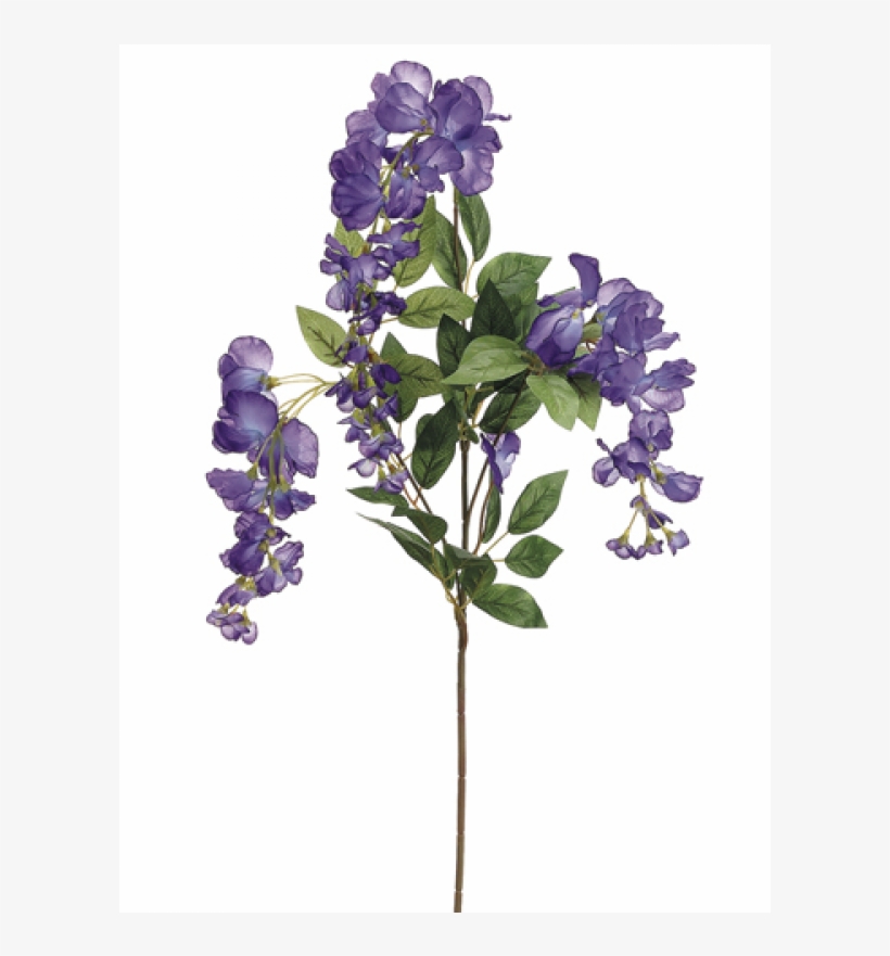 38" Wisteria Spray Purple - Allstate Floral 38" Wisteria Spray Purple (pack, transparent png download