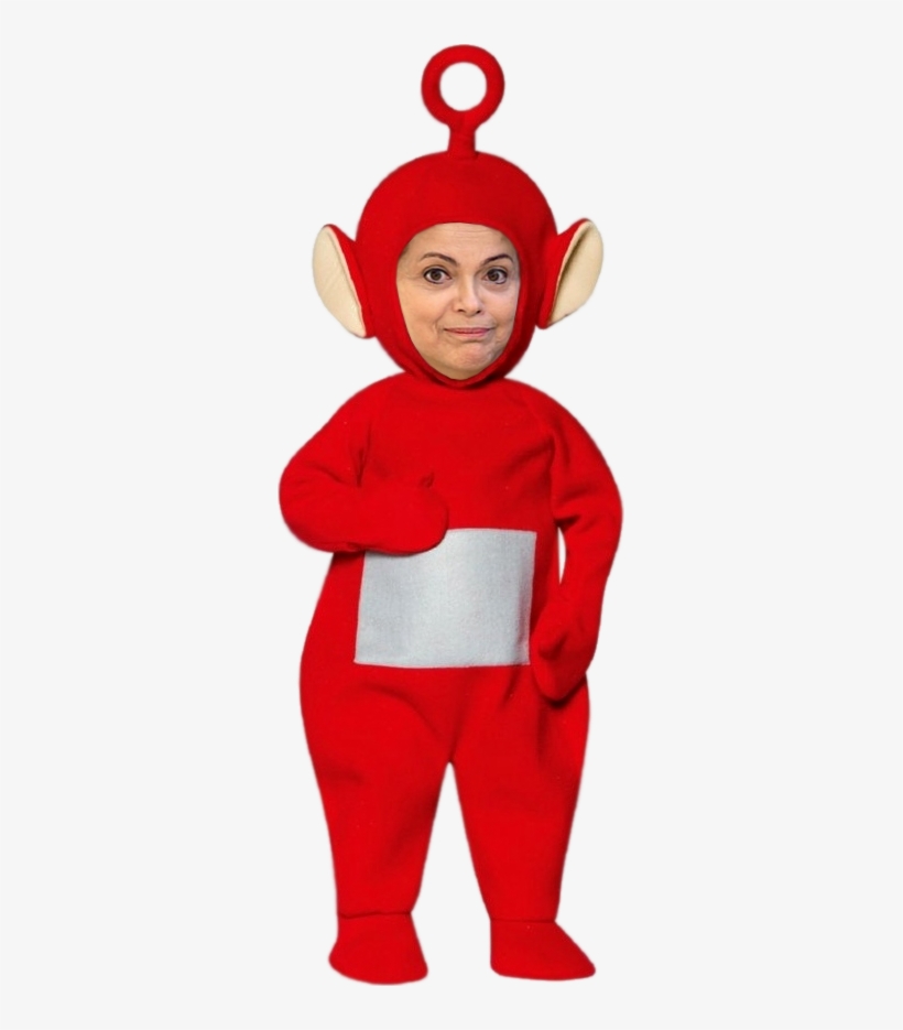 Dilma Teletubbie Vermelho Po Png - Rasta Imposta Teletubbies Po Costume, transparent png download