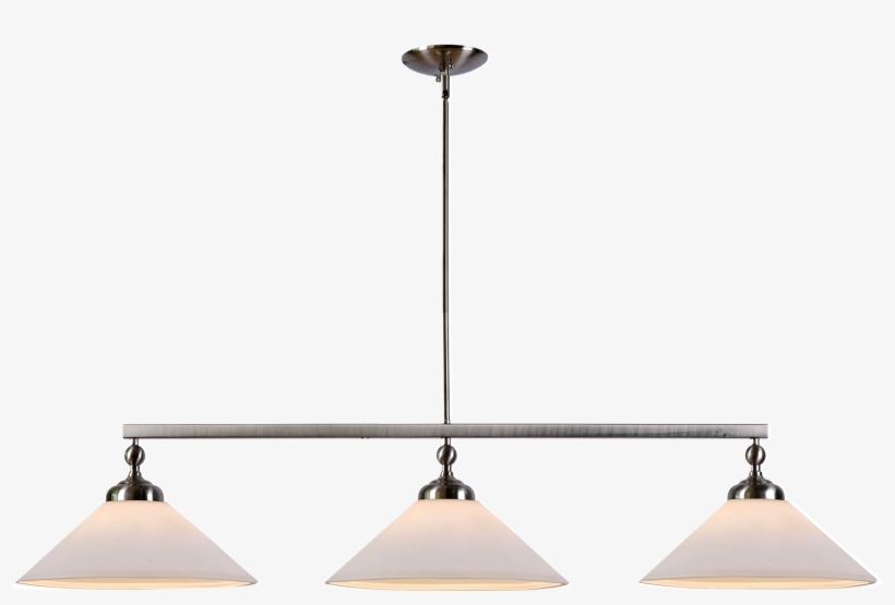 Kenroy Home Conical 3 Light Island Light | Brushed, transparent png download