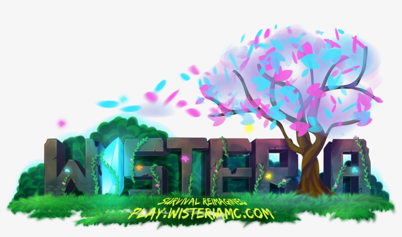 Wisteria Logo - Minecraft, transparent png download