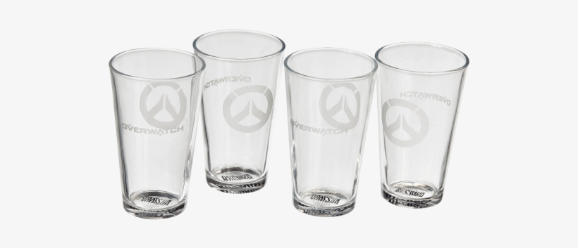 Overwatch Pint Glasses - Overwatch Glasses Set, transparent png download