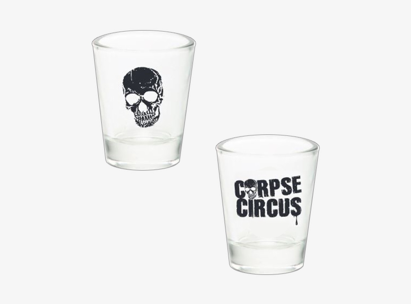 Image Of Corpse Circus Shot Glasses - Pint Glass, transparent png download