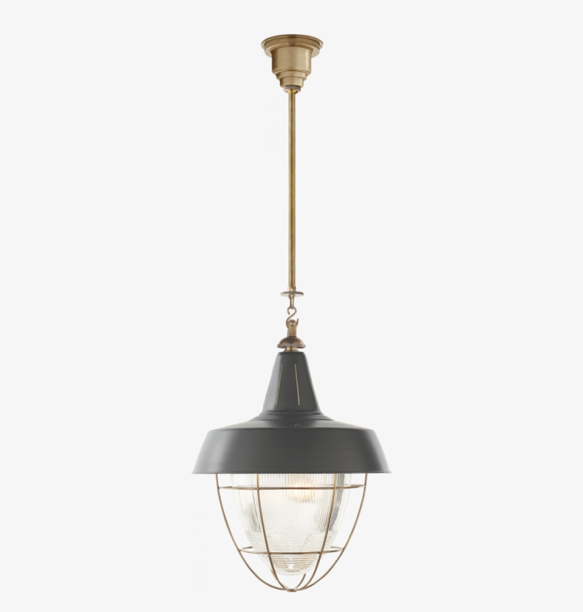 Henry Industrial Hanging Light In Hand-rubbed An - Pendant Light, transparent png download