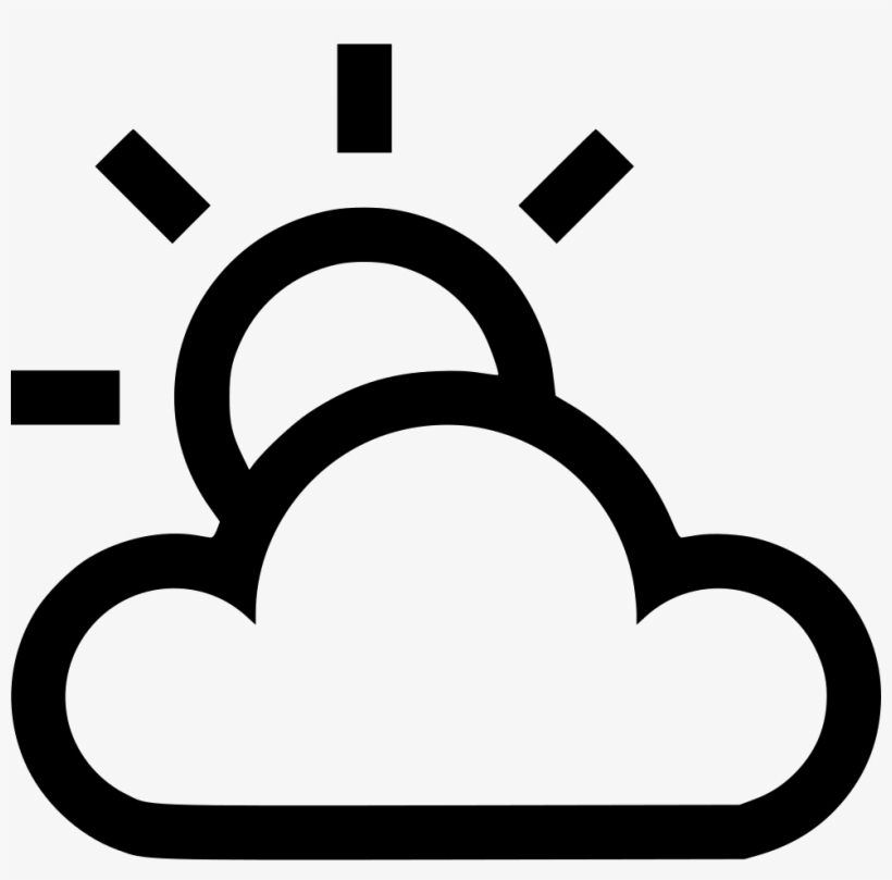 Partly Cloudy Sunny Comments - Meteorology, transparent png download