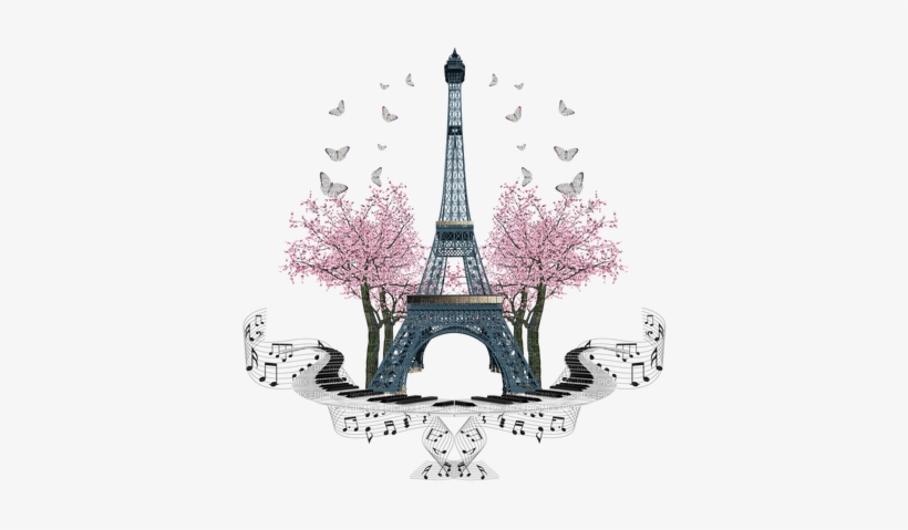 Paris Png Photo - Paris Pink And Black, transparent png download