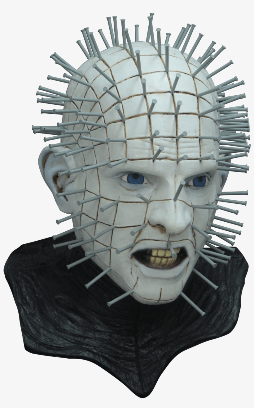 Pinhead Mask - Hellraiser Iii Pinhead Deluxe Mask, transparent png download