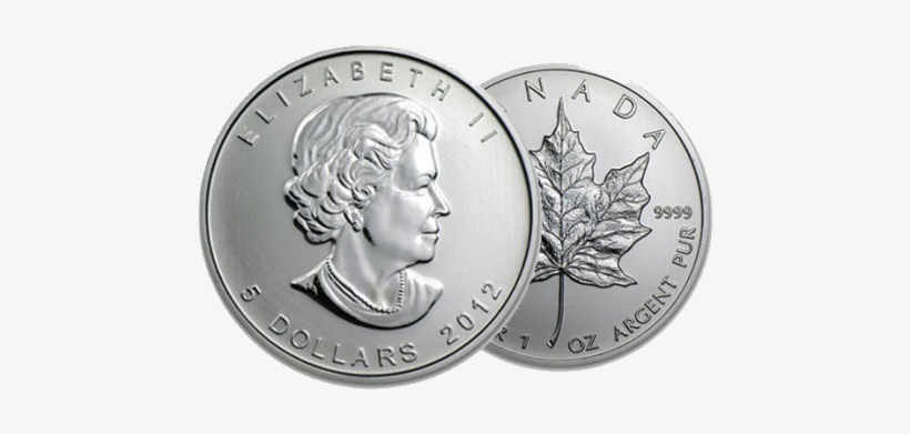 Silver Canadian Maple Leaf - 2013 Silver Maple Leaf, transparent png download