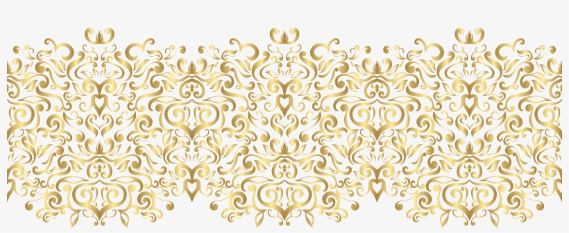 Free Clipart Transparent Gold Borders, transparent png download
