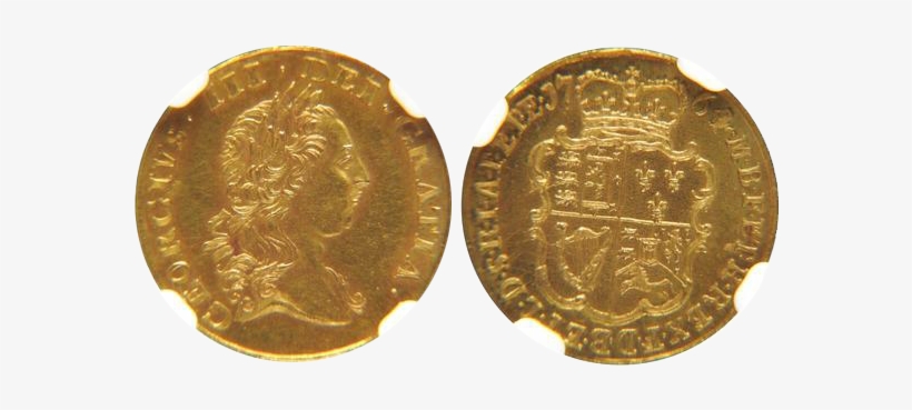 1764 Great Britain 1/4g Gold Guinea Pattern - Pacífic De Pere De Portugal, transparent png download