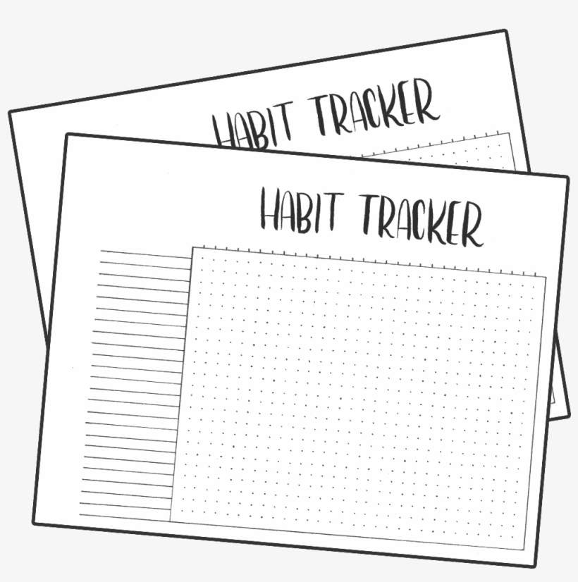 Interested In Grabbing A Free Daily Habit Tracker Printable - Paper, transparent png download