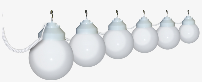 Light Up The Outdoors With Our Six And Ten Globe, Weather - Polymer Products 110-v String Light, transparent png download