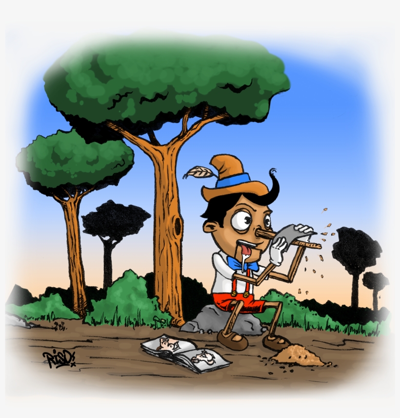 Pinocchio1 - Illustration, transparent png download