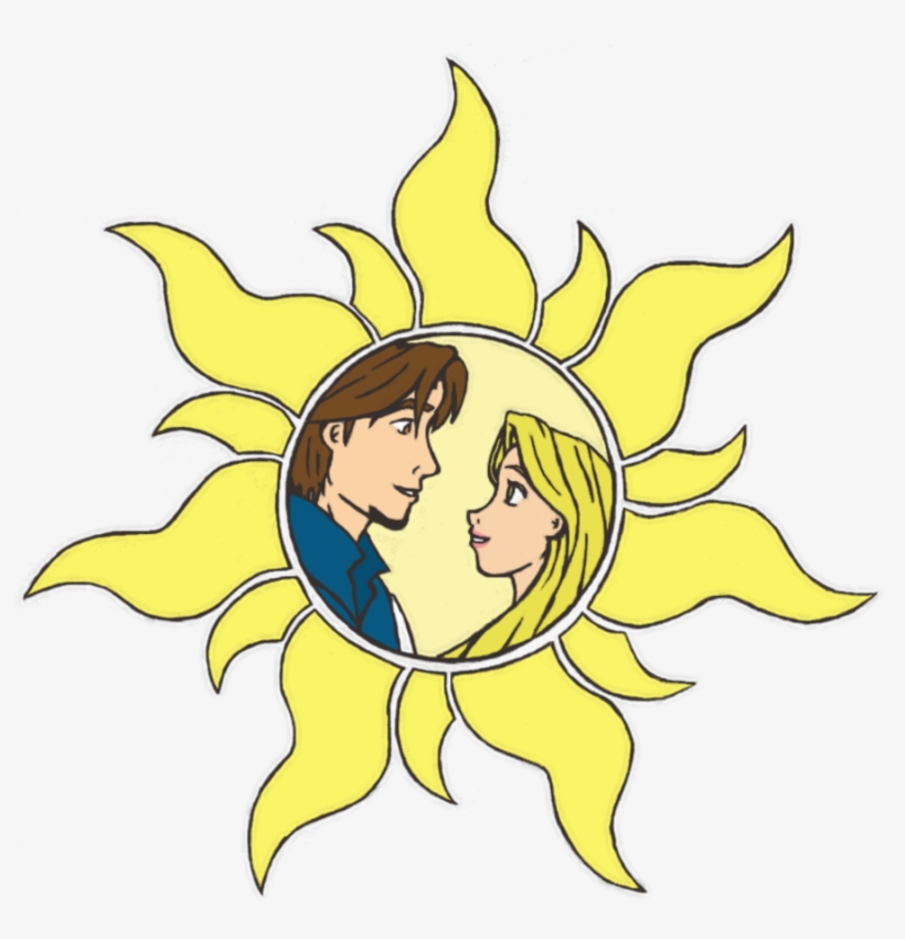 Tangled Sun No Background By Liayso On Deviantart Graphic - Transparent Background Tangled Clipart, transparent png download