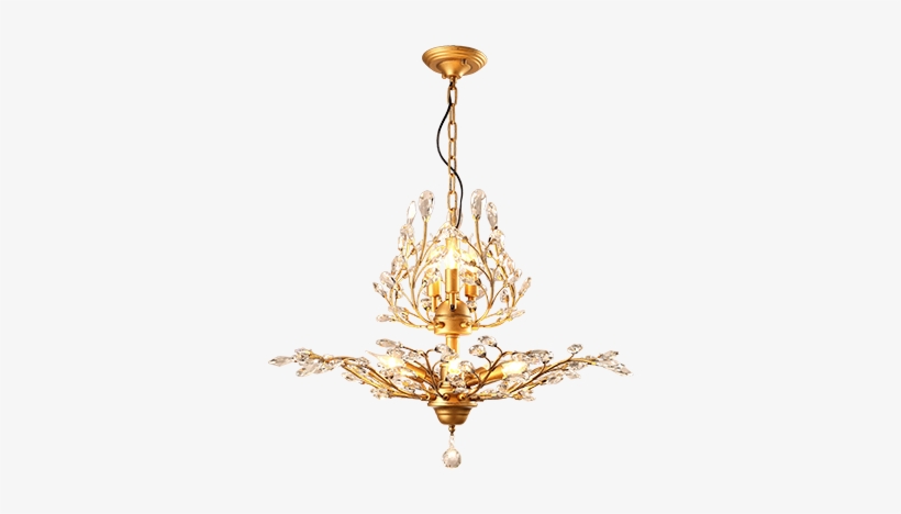 7 Lights Chandelier Ambient Light, transparent png download