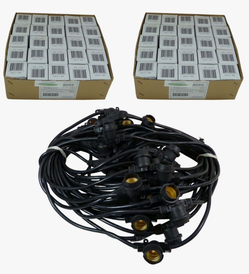Commercial String Lights Starter Kit - Oogalights 48' Valentines Day Suspended Light Strand, transparent png download