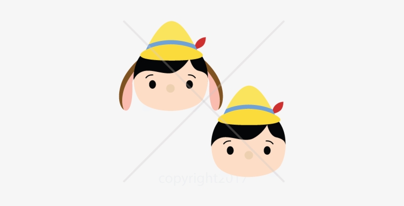 Pinocchio Clipart Tsum Tsum - Tsum Tsum Boy Png, transparent png download