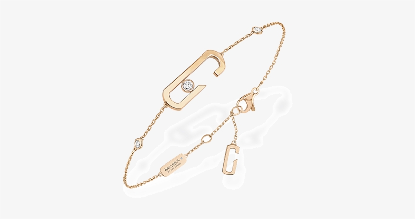 Move Addiction Bracelet - Messika Move Addiction Diamond Plain Bracelet, transparent png download