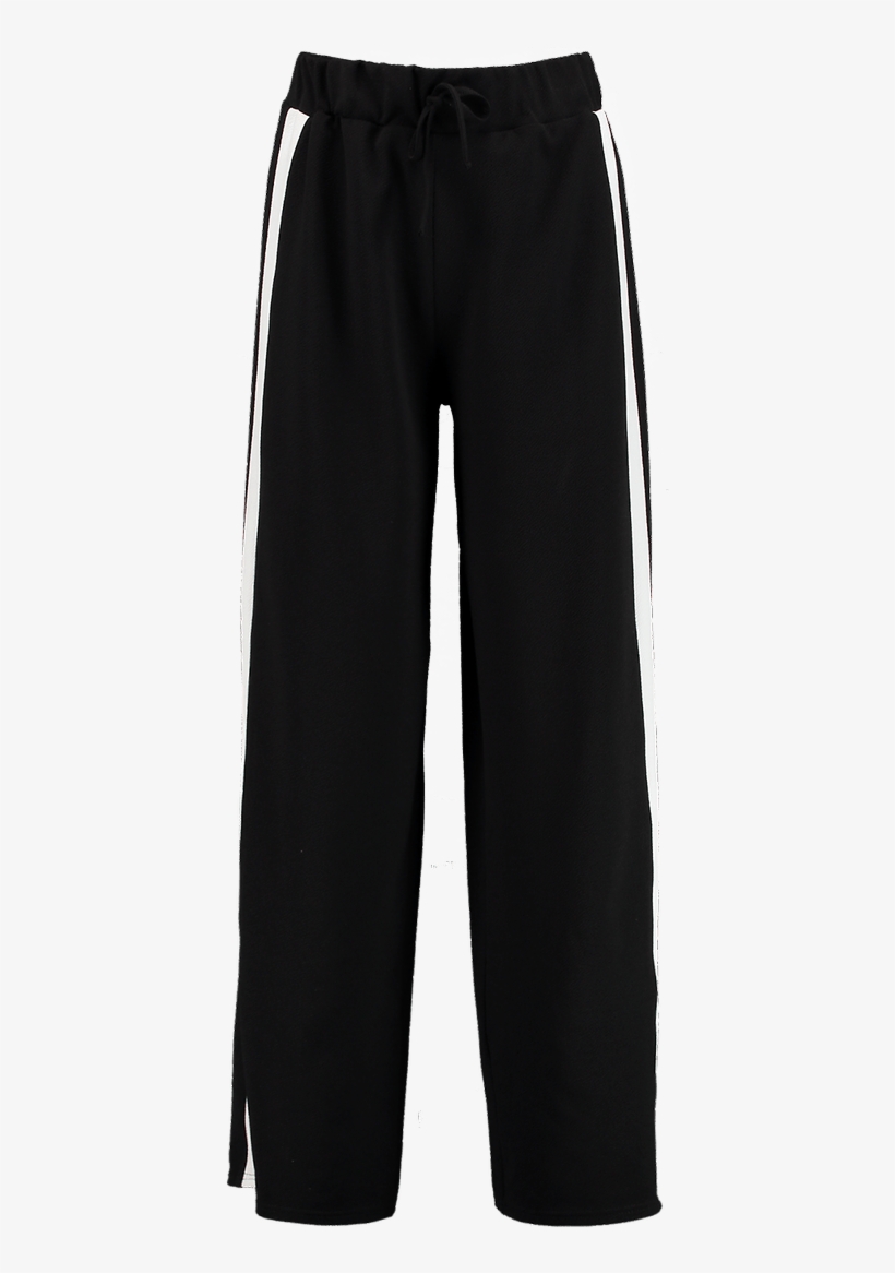 Go For The Off Duty Look That Gigi Wears So Well In - Msgm Black Cropped Trousers, transparent png download