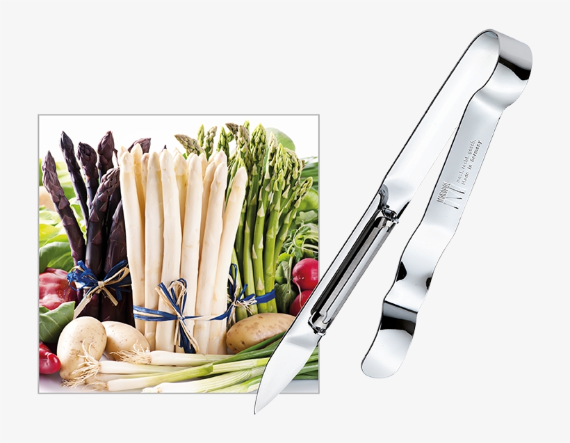 Westmark Asparago Swivel Peeler, Silver, transparent png download